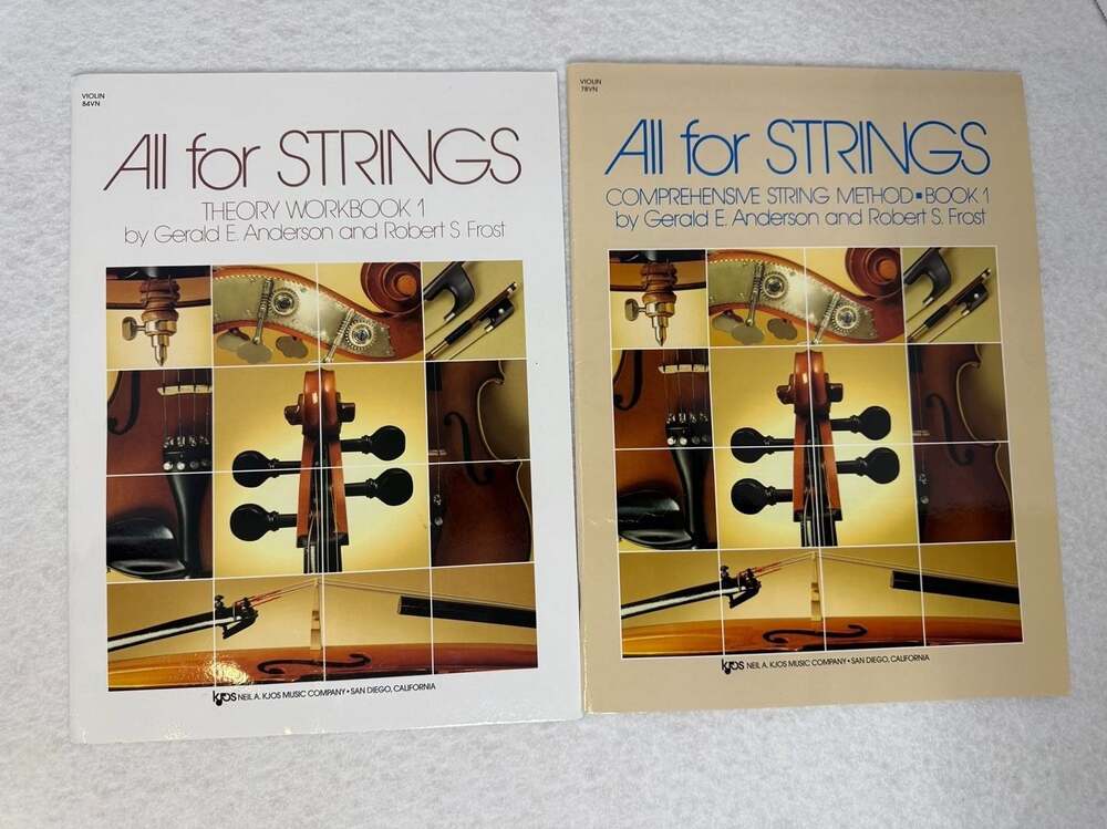 Violin All for Strings Comprehensive String Method & Theory Book 1